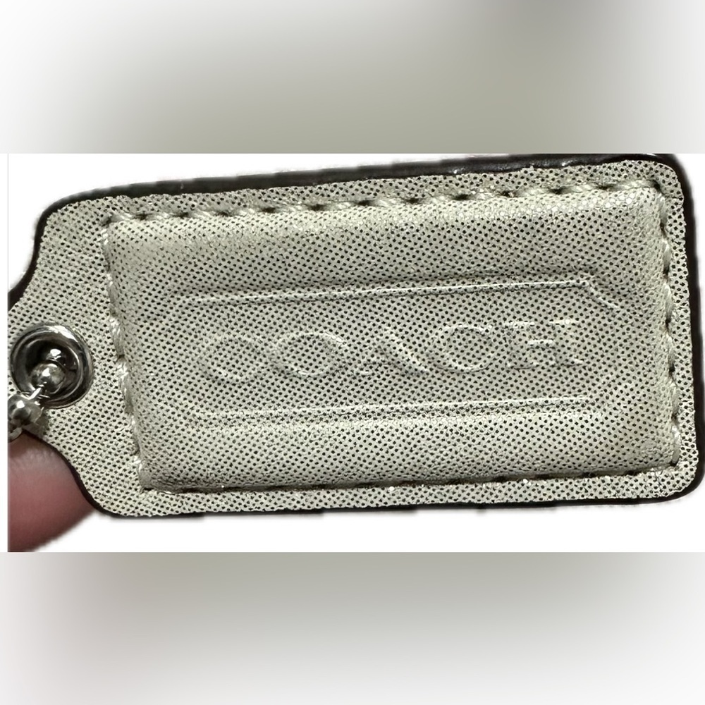 Coach Beige and Pink Sequin Crossbody Bag - Picture 7 of 7